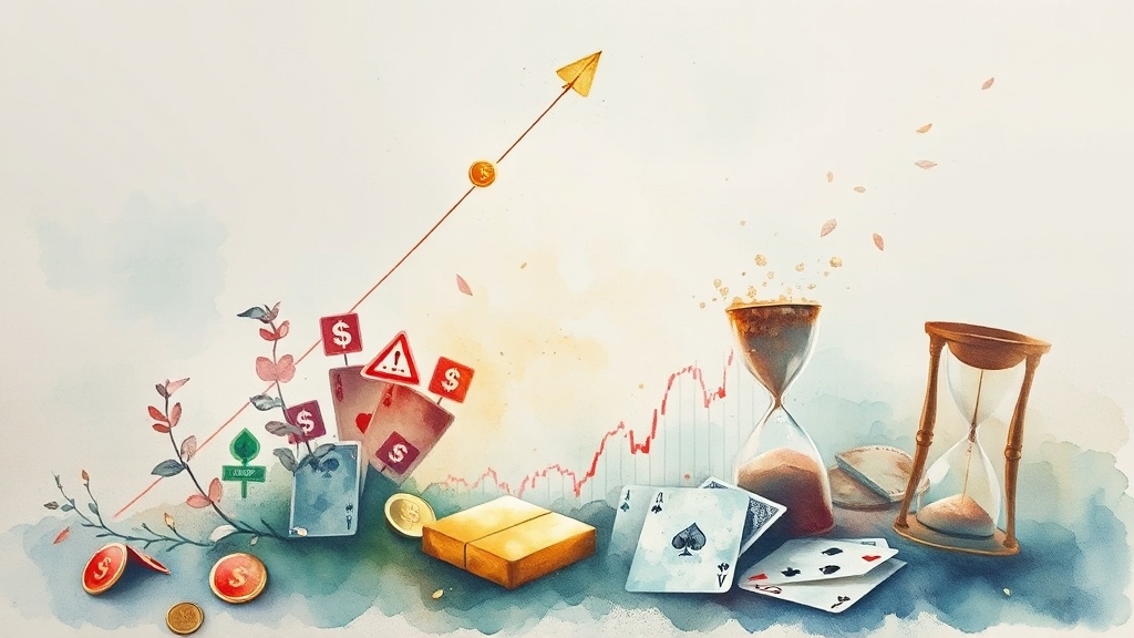 스테이블코인 시장, 미래는? (watercolor 스타일)