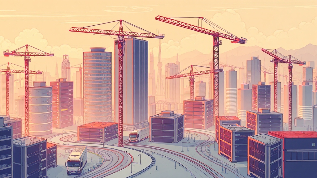 AI 데이터센터 관련 수혜주 분석 (illustration 스타일)