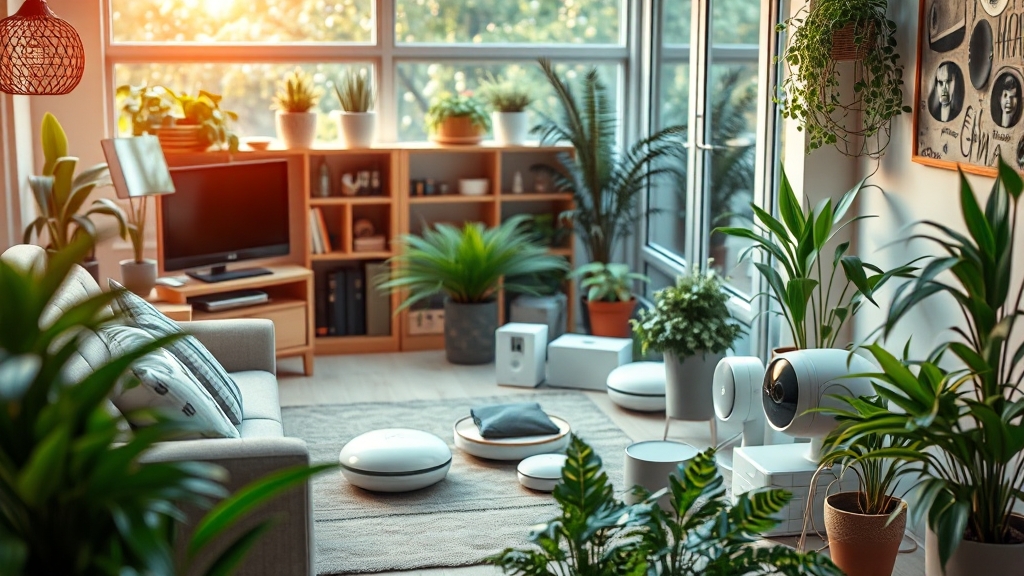 스마트 홈 유지 관리 (realistic 스타일)