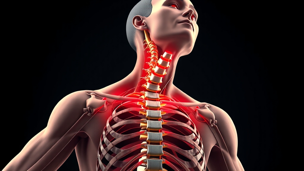 목디스크란 무엇일까요? (illustration 스타일)