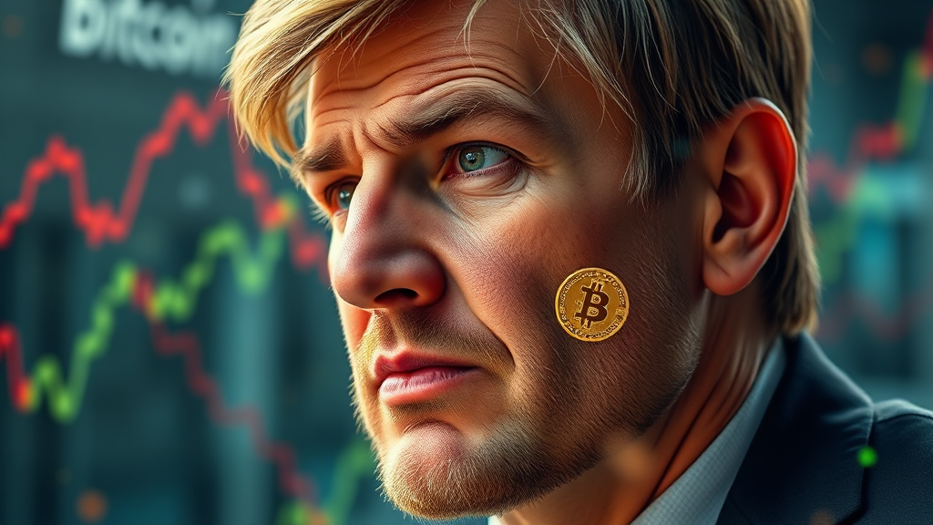 비트코인 투자 심리, 무엇이 가격을 움직이는가? (realistic 스타일)