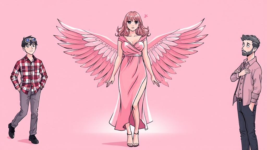 FWB와 썸, 무엇이 다를까요? (illustration 스타일)