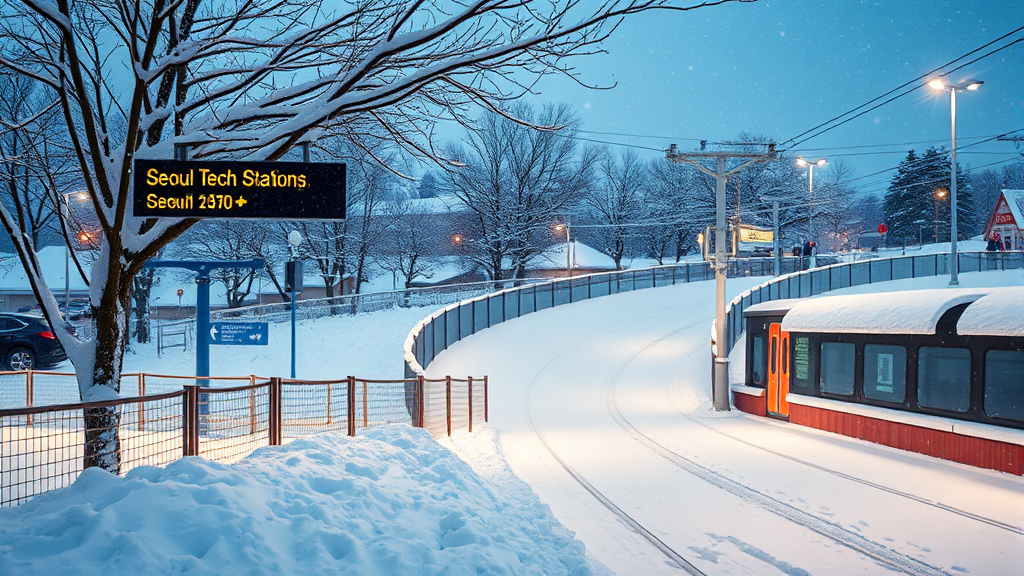 위치 및 교통편 안내 (realistic 스타일)