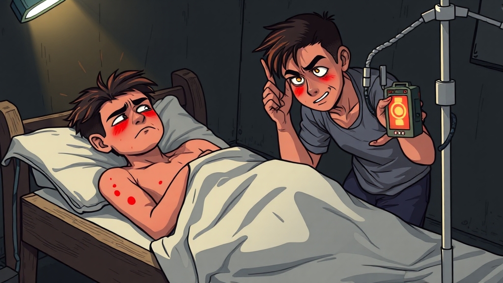 뎅기열 증상: 초기부터 심각한 증상까지 (illustration 스타일)