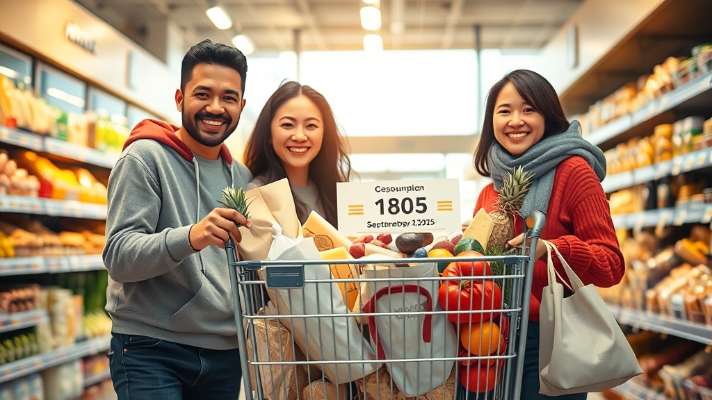 2차 소비쿠폰, 놓치지 마세요! (realistic 스타일)