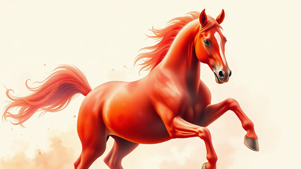 2026년, 희망찬 미래를 향해! (watercolor 스타일)