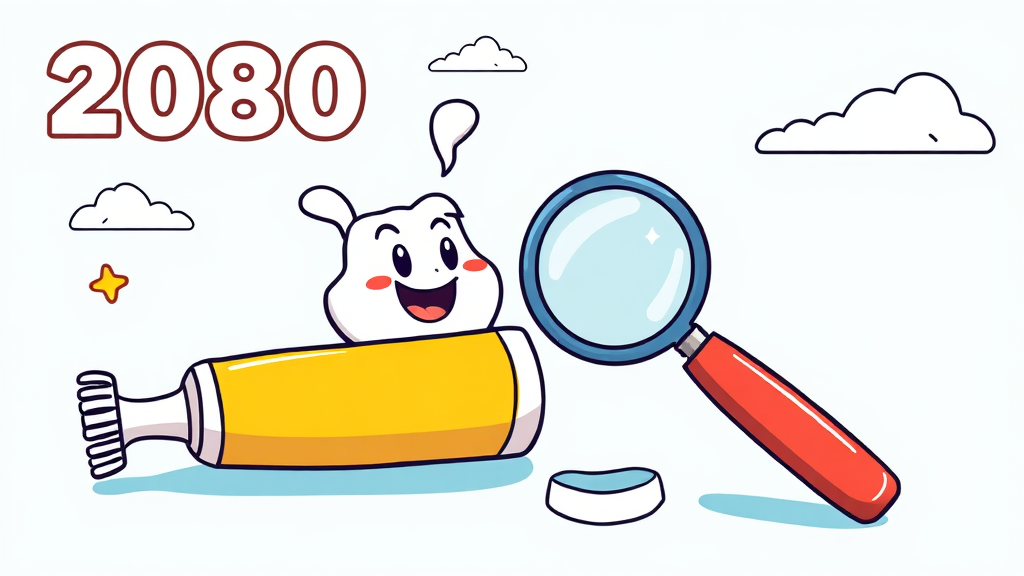 2080 치약, 환불 방법은? (cartoon 스타일)