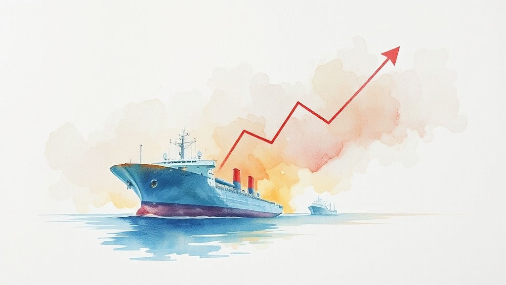 투자 시 주의사항 (watercolor 스타일)