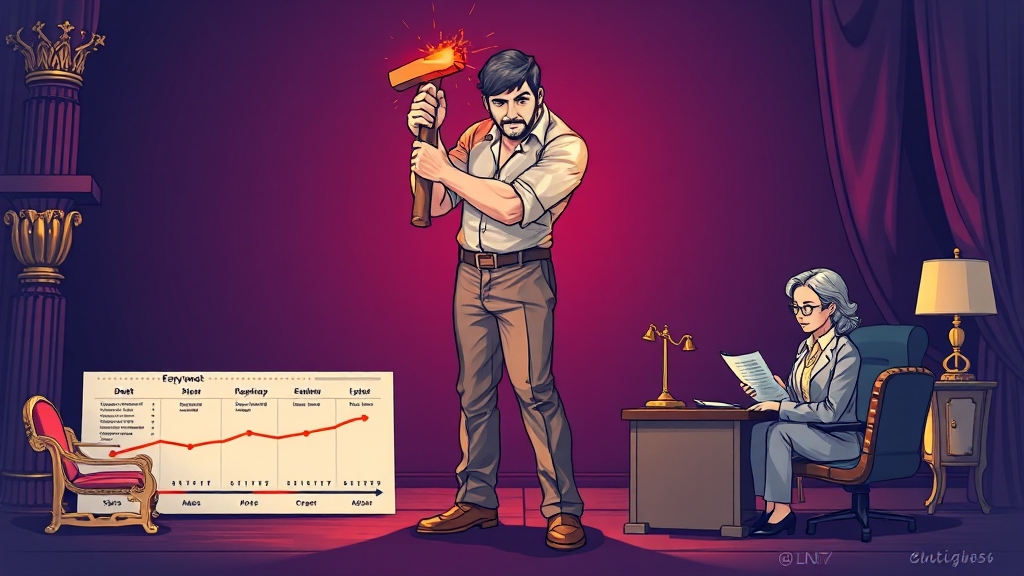개인회생 vs 신용회복, 어떤 게 더 좋을까요? (illustration 스타일)