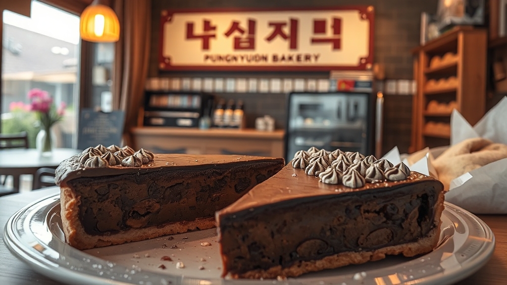 본점 탐방: 위치 & 정보 (realistic 스타일)