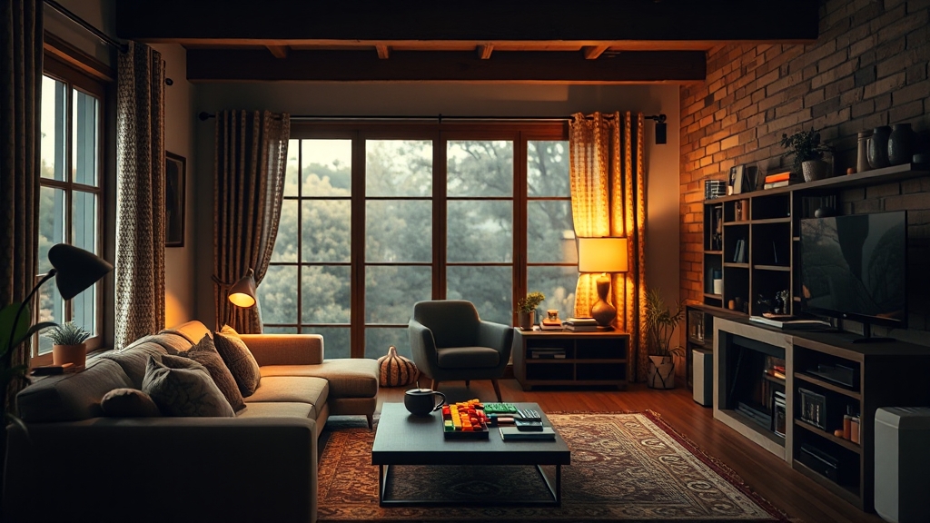 집안일 자동화 시작 (realistic 스타일)