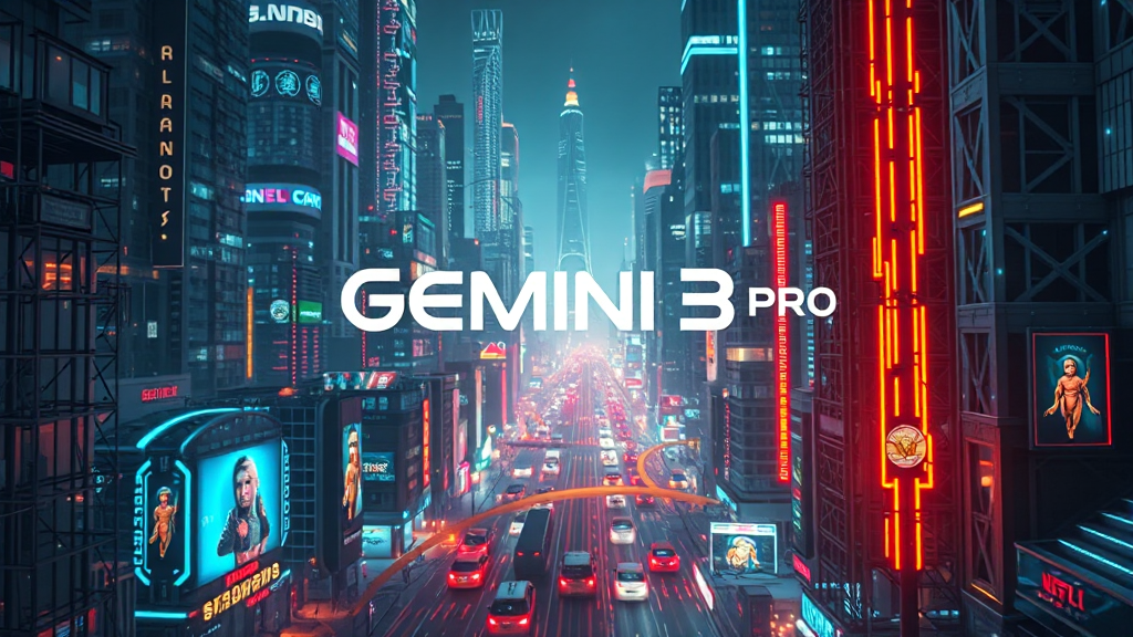 제미나이 3 프로 & 나노 모델 소개 (realistic 스타일)