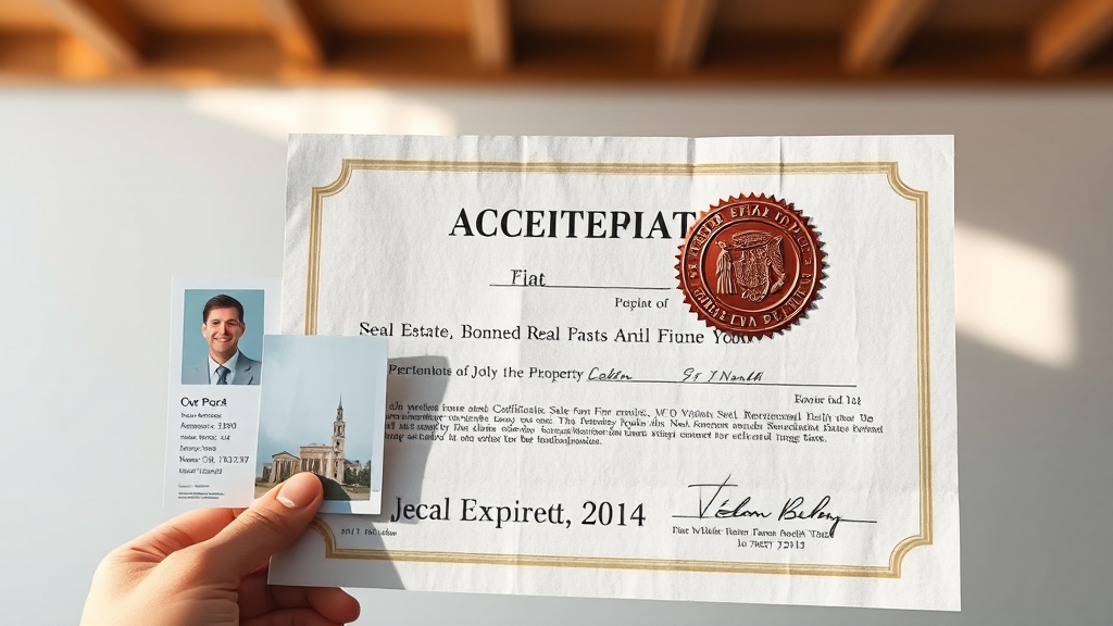 발급 시 실무상 주의사항 및 팁 (realistic 스타일)