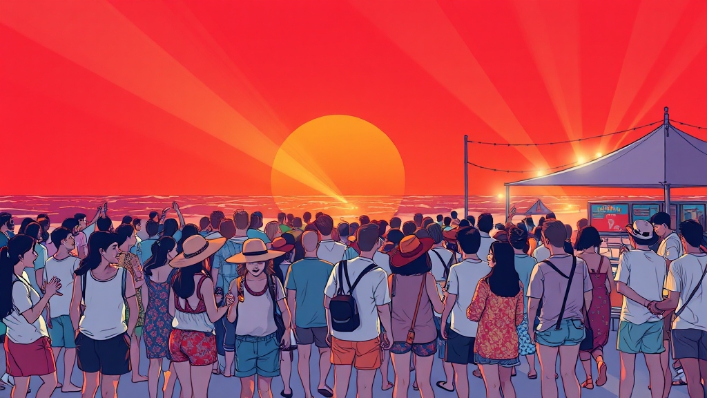 부산바다축제 꿀팁 대방출 (illustration 스타일)
