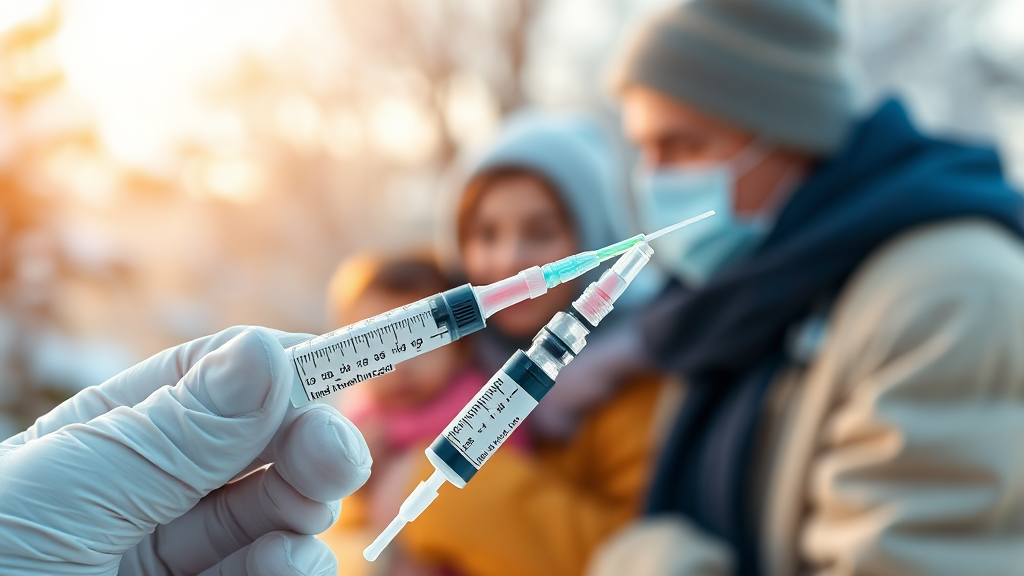 어떤 백신을 골라야 할까? (realistic 스타일)