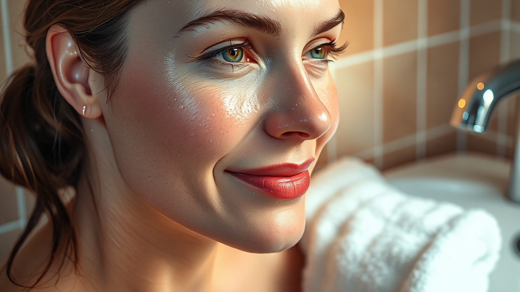 보습 관리 핵심 (realistic 스타일)