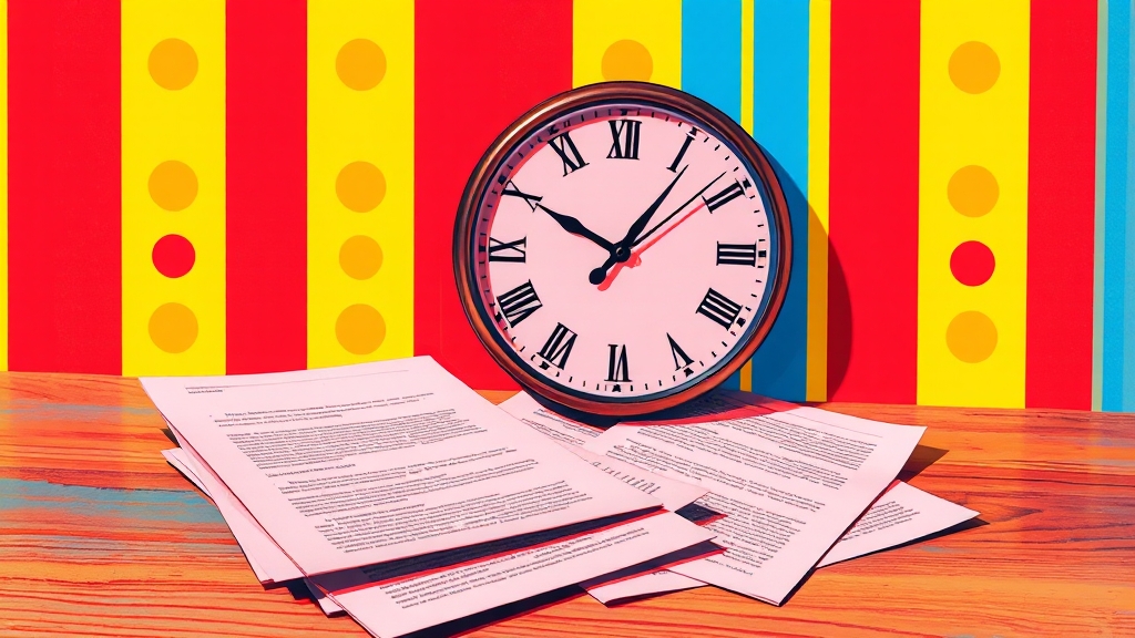 퇴직금 지연이자, 얼마나 받을 수 있나요? (popart 스타일)