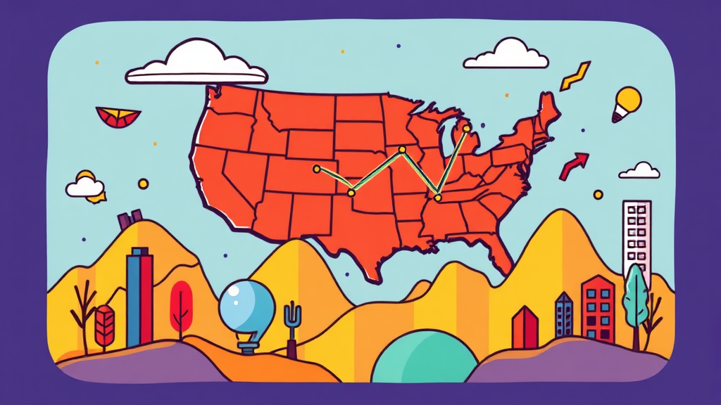 AI 기반 미국 주식 시장 예측 기술의 이해 (cartoon 스타일)