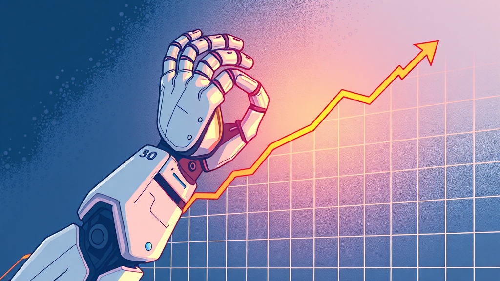 휴림로봇 주가, 어떻게 움직였나? (illustration 스타일)
