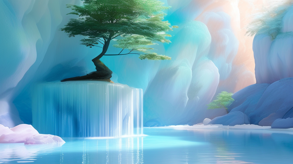 AI 성장과 HBM 수요 증가, 한미반도체 실적 전망 (watercolor 스타일)