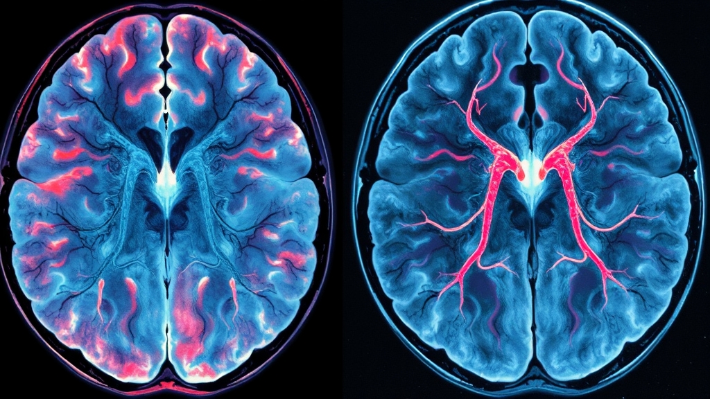 모야모야병 진단 방법 (watercolor 스타일)