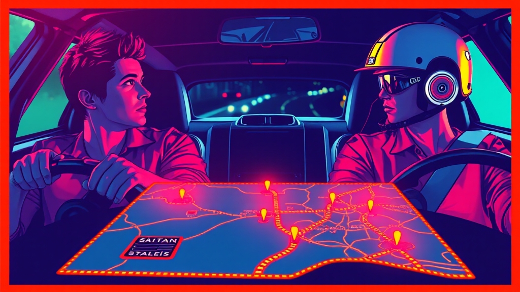 안전운전 할인, 점수 관리가 핵심! (popart 스타일)