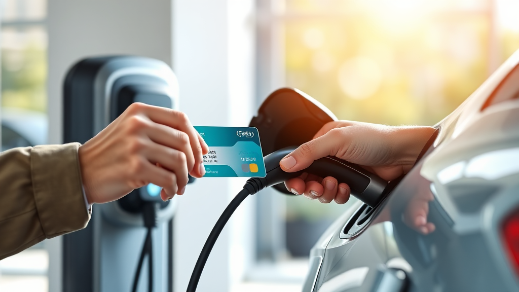 환경부 전기차 카드, 발급부터 사용까지 완벽 가이드 (realistic 스타일)
