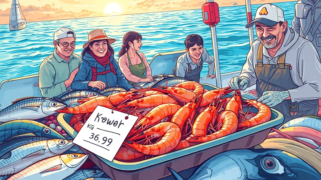 대하 가격, 싸게 사는 꿀팁! (illustration 스타일)