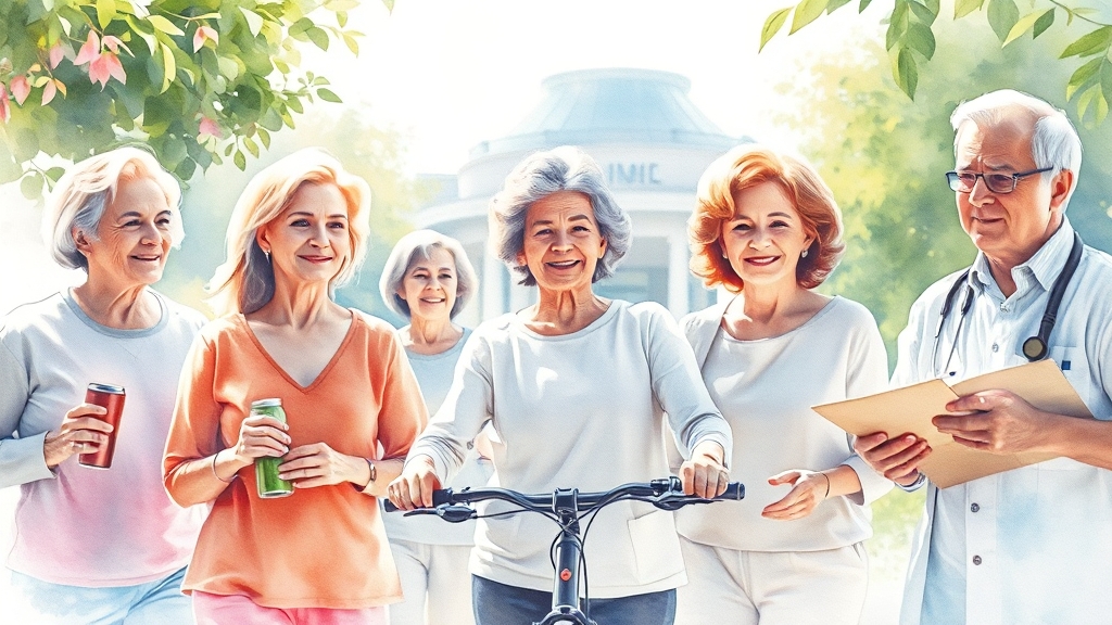 대장암, 왜 생기는 걸까요? (watercolor 스타일)