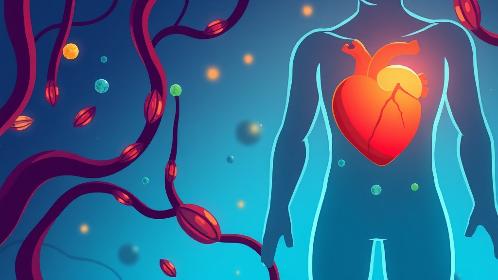 체지방 감소와 콜레스테롤 개선 (cartoon 스타일)