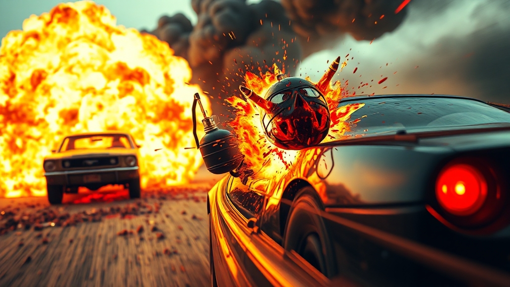 액션 연출 및 레제 능력 탐구 (realistic 스타일)