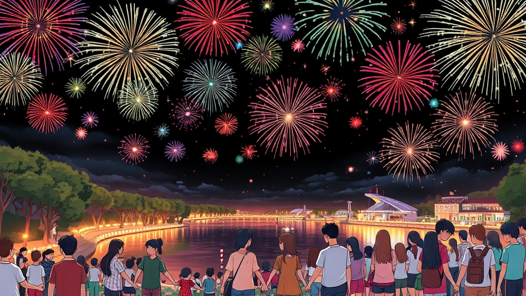 불빛축제 기본 정보 ℹ️ (cartoon 스타일)
