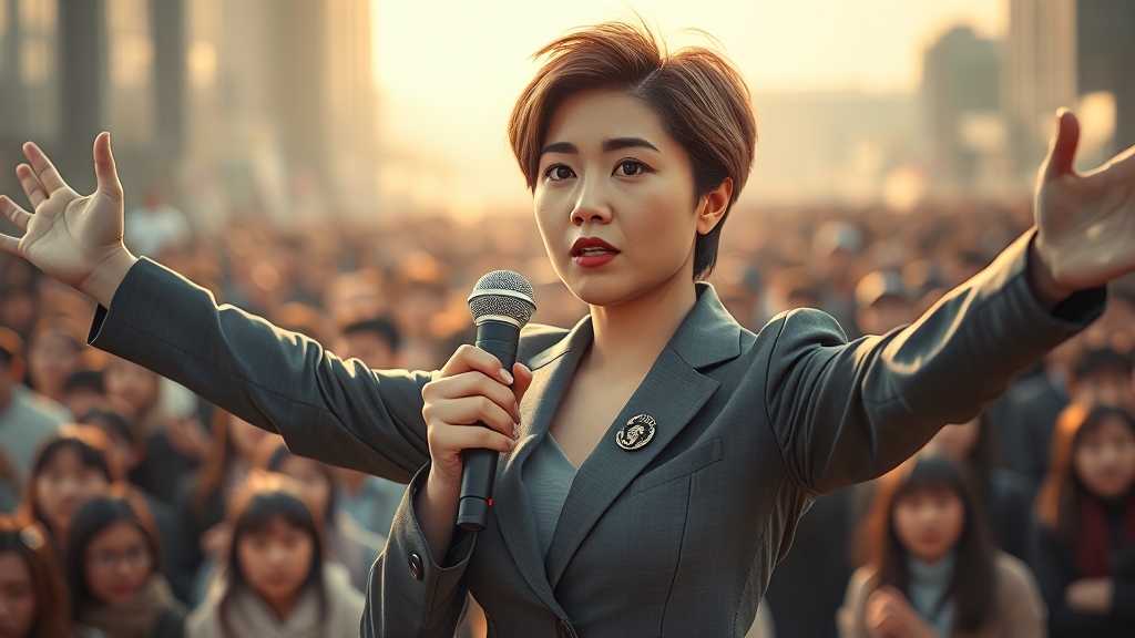 정치 활동 및 주요 경력 (realistic 스타일)