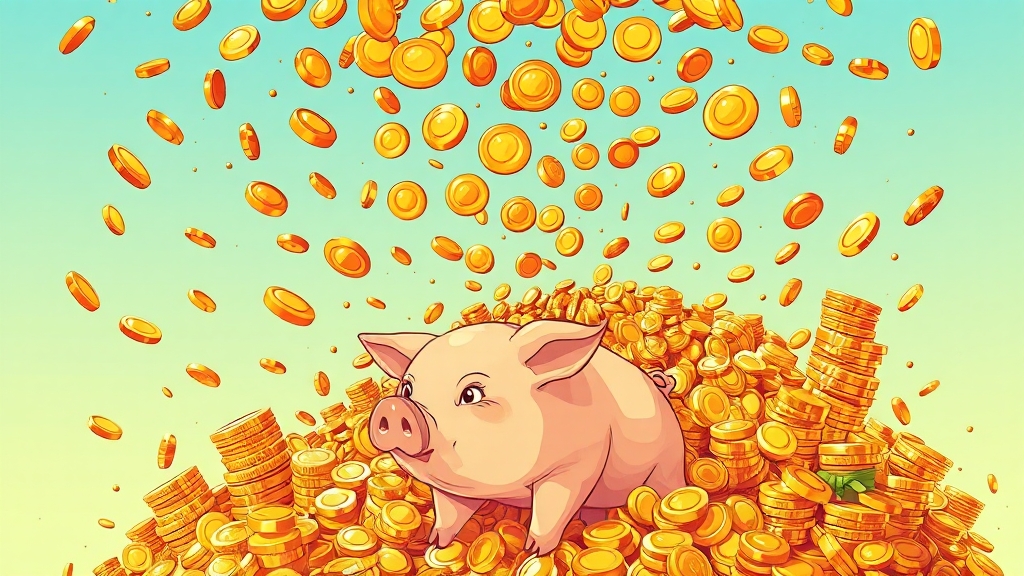 돈 꿈, 재물운을 부를까? (illustration 스타일)