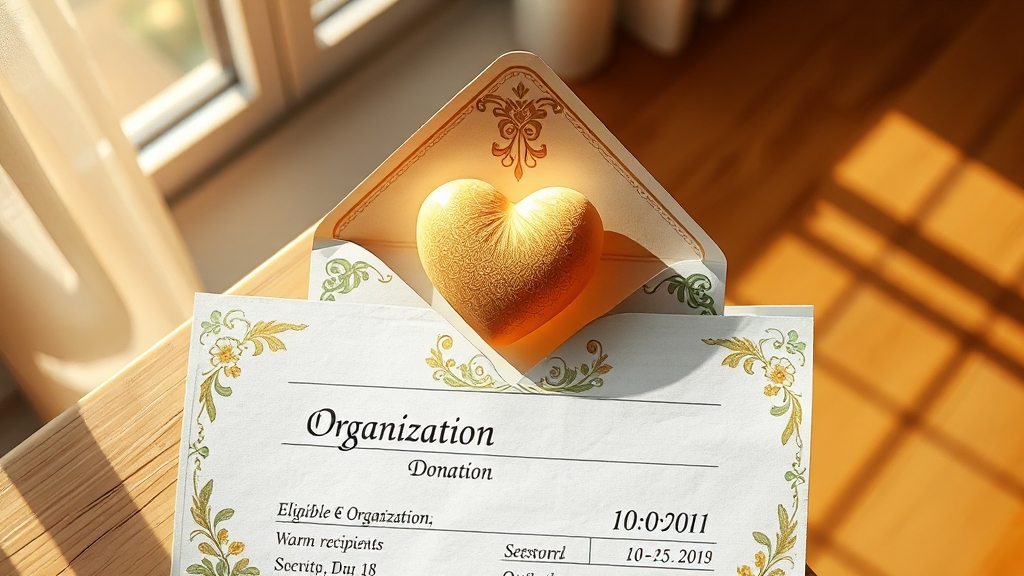 기부금 공제 시 유의사항 (realistic 스타일)