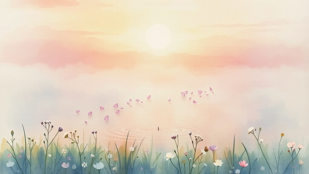 실손보험금 지급 기간 및 결과 확인 (watercolor 스타일)