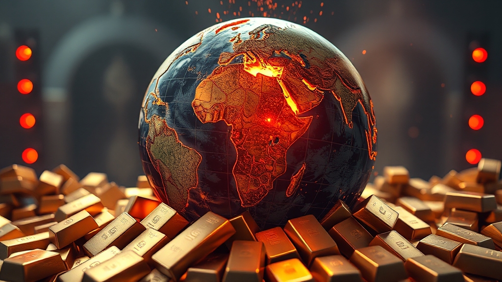 금값 변동, 왜 이렇게 심할까? (realistic 스타일)