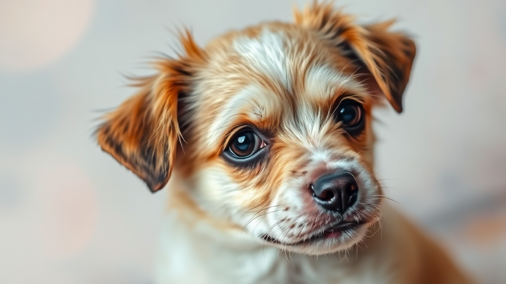 가려움, 붉어짐, 탈모: 흔한 강아지 피부병 증상 파헤치기 (watercolor 스타일)