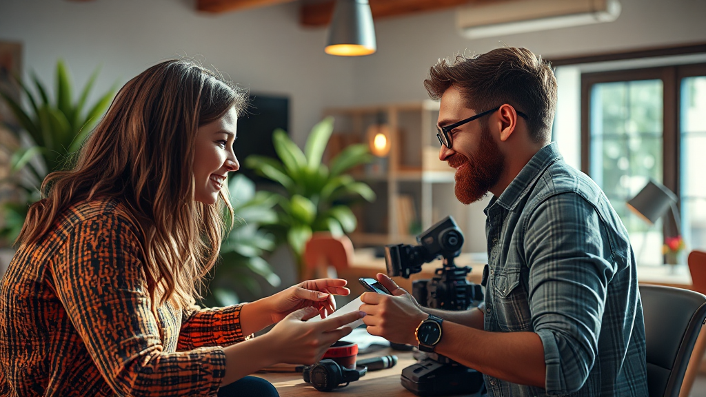 협업 기능, 팀워크를 높여줘요! (realistic 스타일)