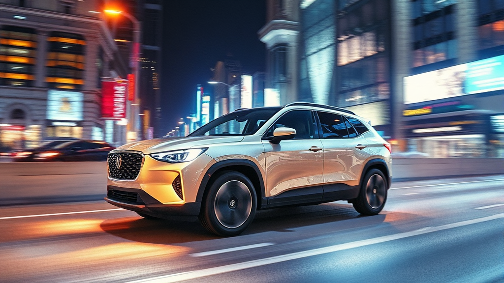 첨단 기술과 안전 기능, 2026년 SUV의 필수 조건 (watercolor 스타일)