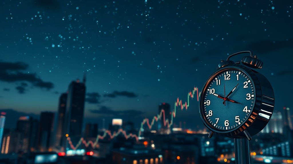 코스피 200 야간선물 거래 시 유의사항 (realistic 스타일)