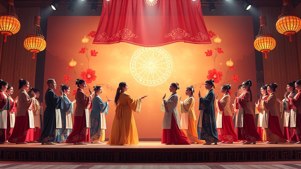 광복의 의미를 되새기는 문화 행사 (illustration 스타일)