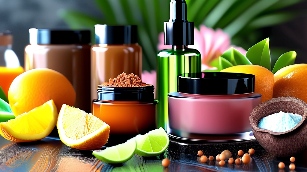 화장품 성분표, 이제 어렵지 않아요! (realistic 스타일)