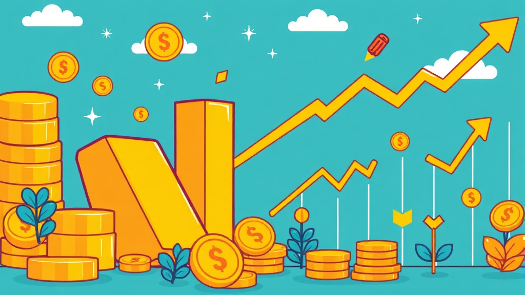 금 가격 핵심 변수 (cartoon 스타일)