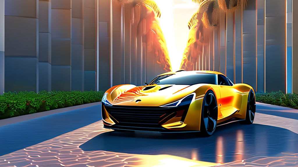 스트라드비젼 상장: 미래 자동차 산업 투자 기회 (realistic 스타일)