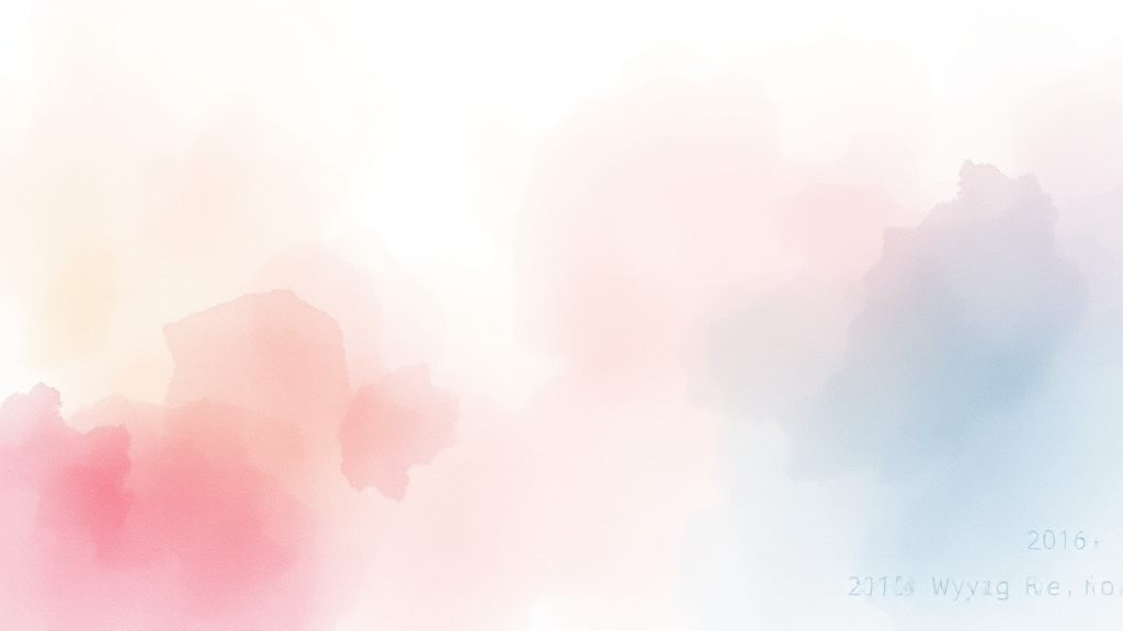 결론 (watercolor 스타일)