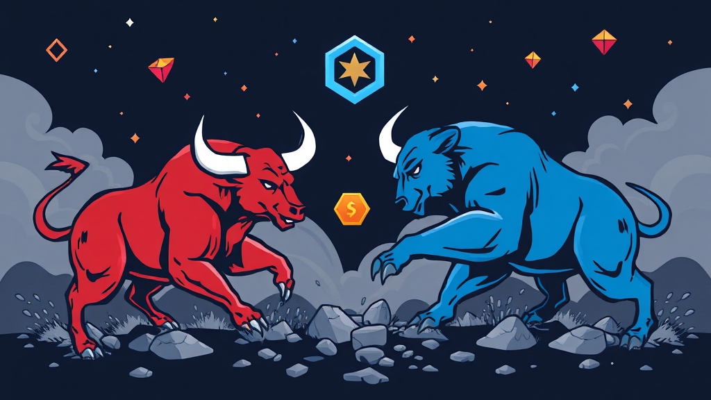 체인링크 투자 시 고려 사항 (illustration 스타일)