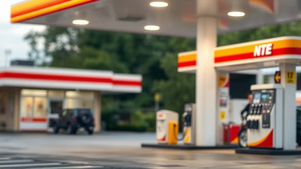 전국 주유소 기름값 비교: 최저가 주유소 찾는 법 (realistic 스타일)