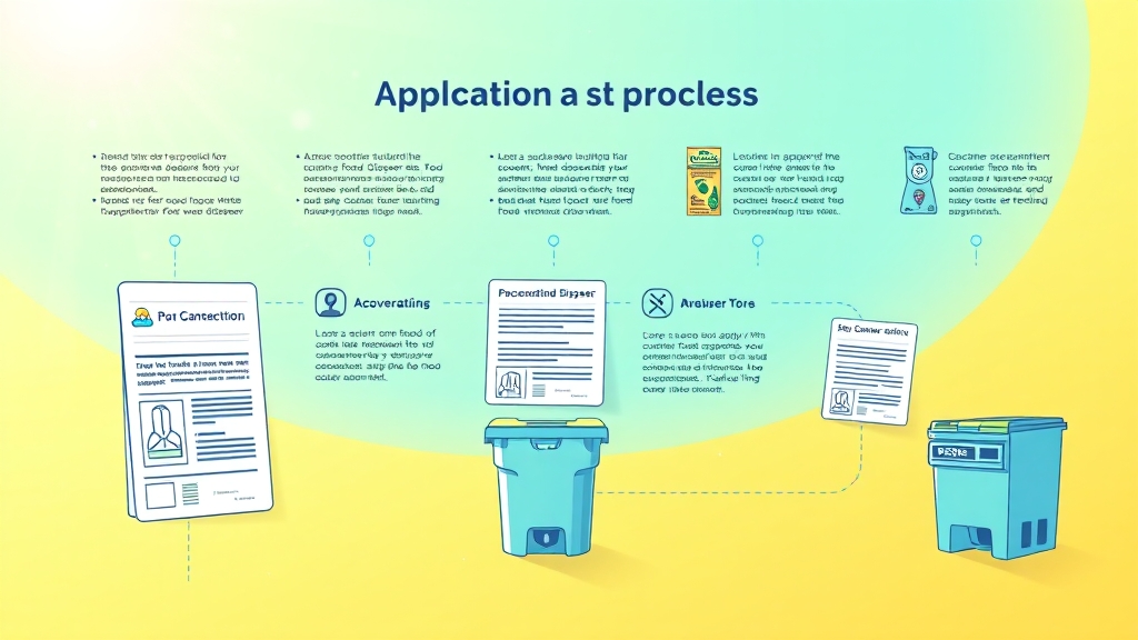 신청 방법, 어렵지 않아요! (illustration 스타일)