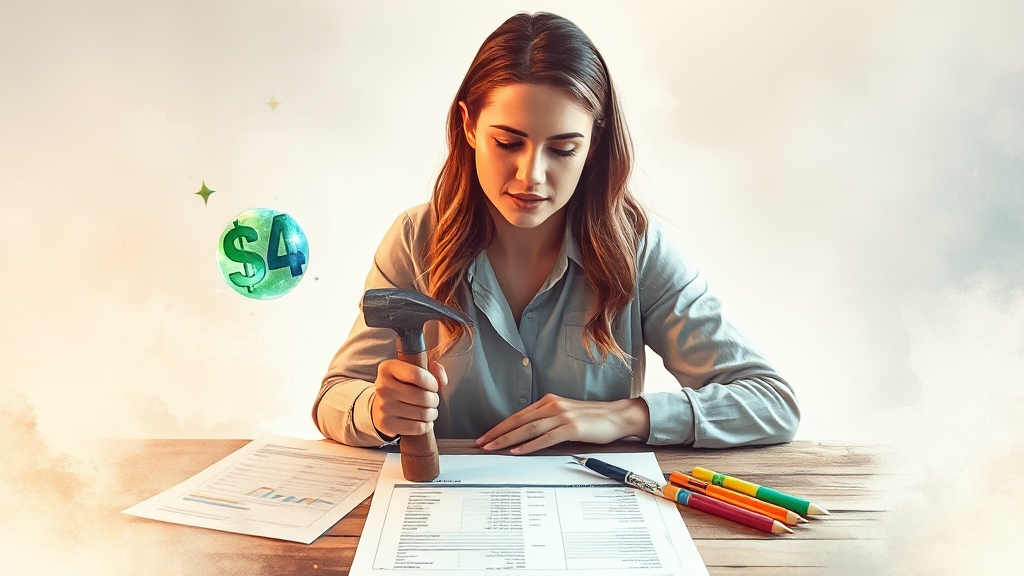 비용 절약, 어떻게 가능할까요? (watercolor 스타일)